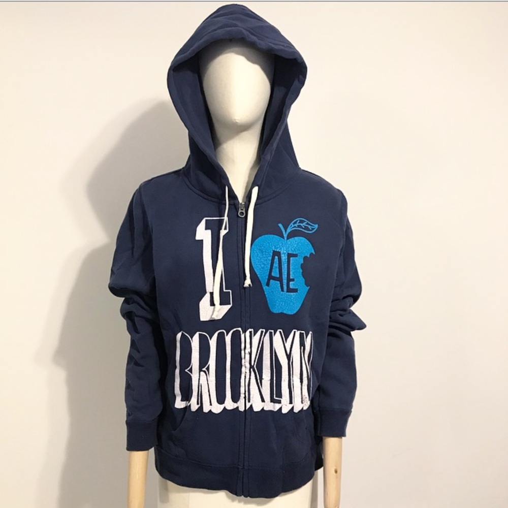 AEO American Eagle NYC hoodie sweatshirt Brooklyn